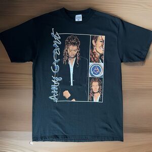 Vintage Amy Grant Shirt XL Black 90s Music House of Love Tour Country Art